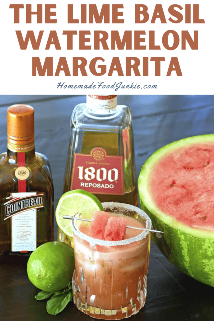 Best Spicy Blood Orange Margarita Recipe 8 The lime basil watermelon margarita-pin image