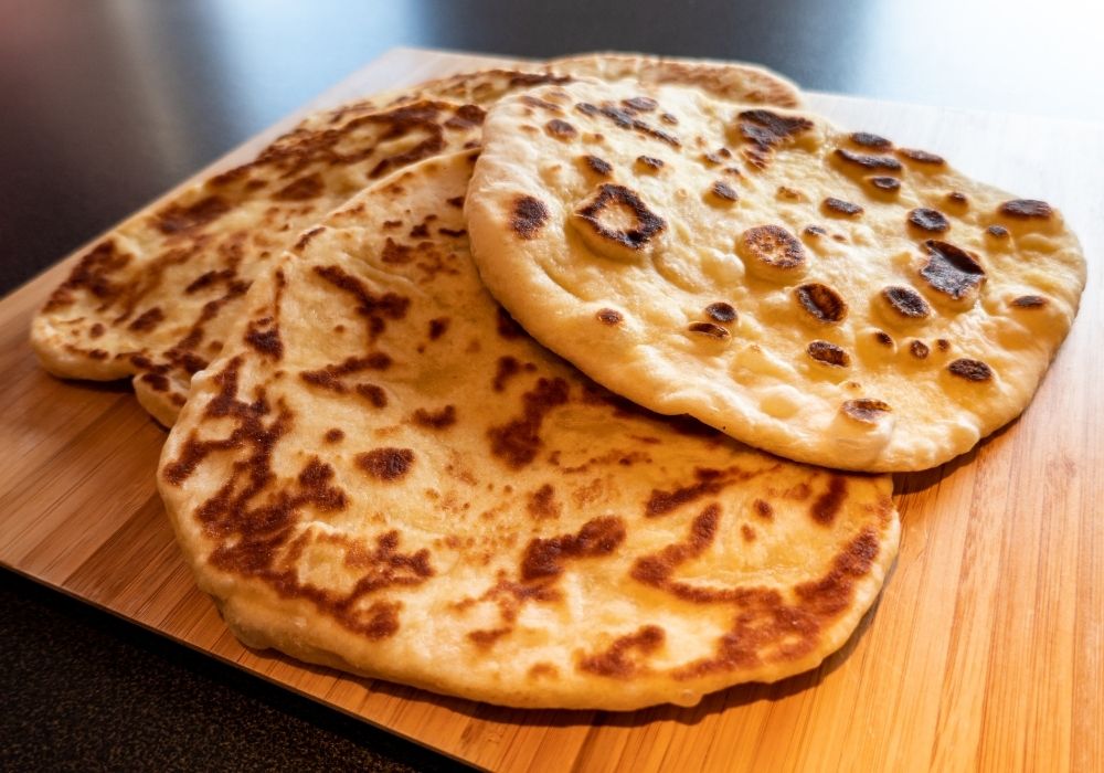Flatbread made on a griddle