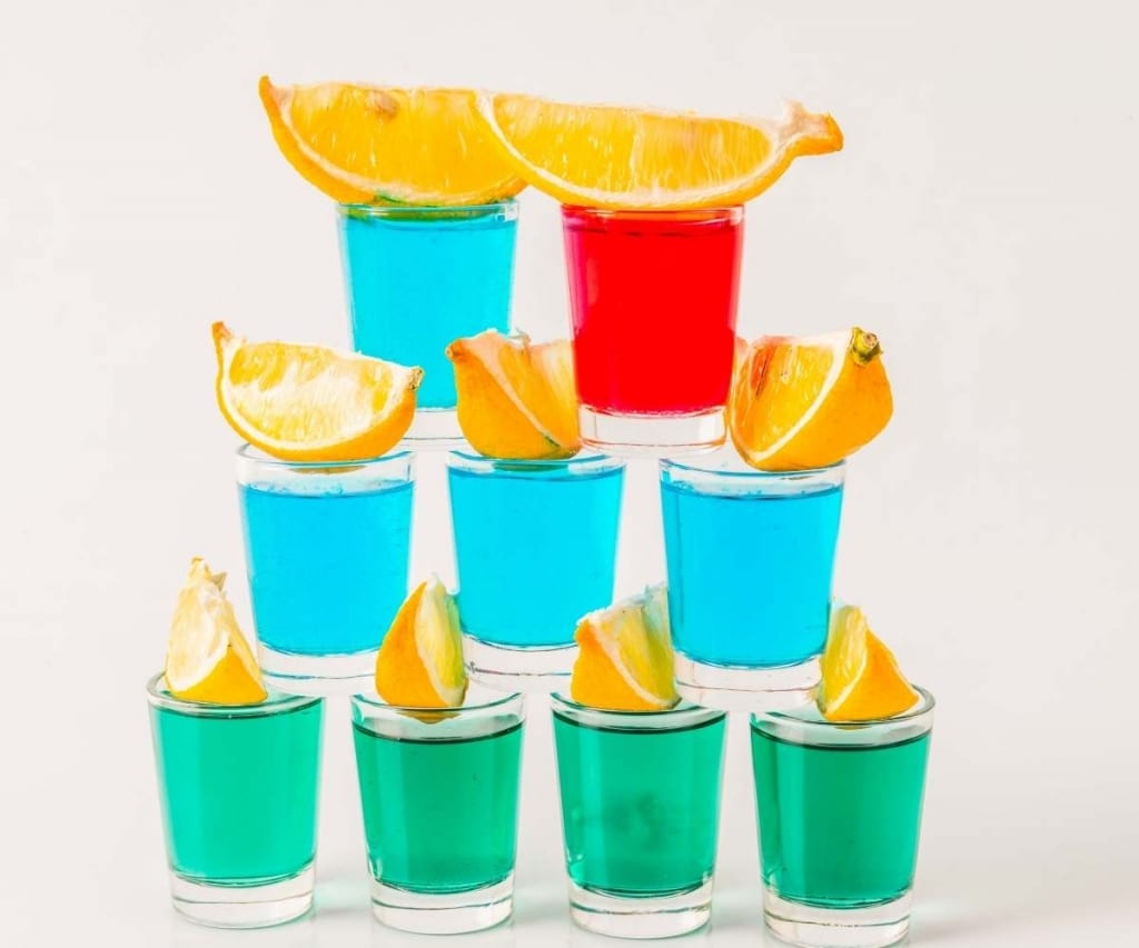 Kamikaze shots-variations