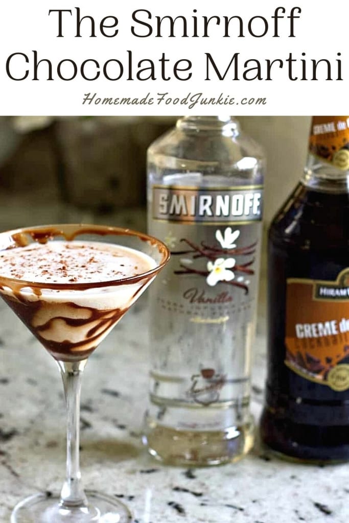 The Smirnoff chocolate martini-pin image