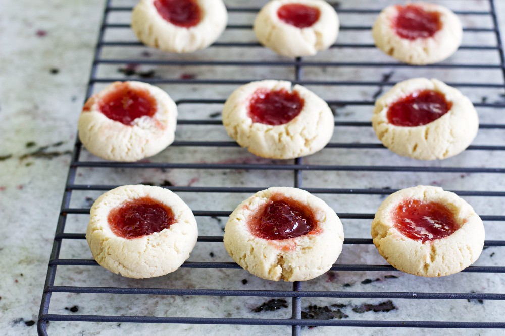 thumbprint cookies-dairy free