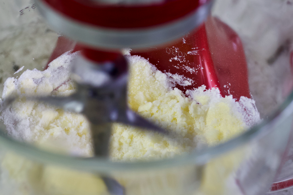 Simple Lemon Crinkle Cookies Recipe 12 creaming butter and sugar