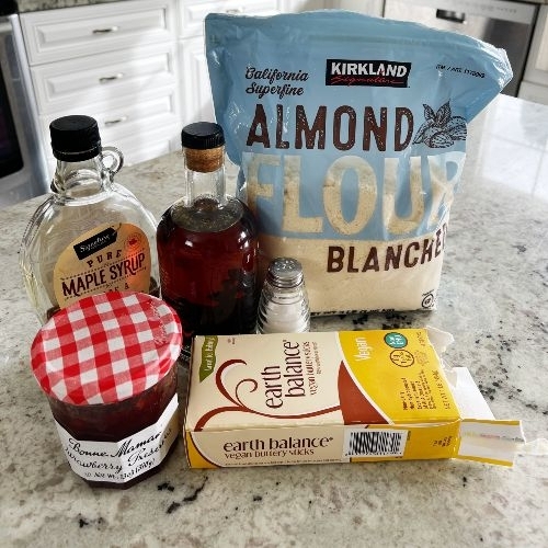 ingredients for dairy free gluten free cookies