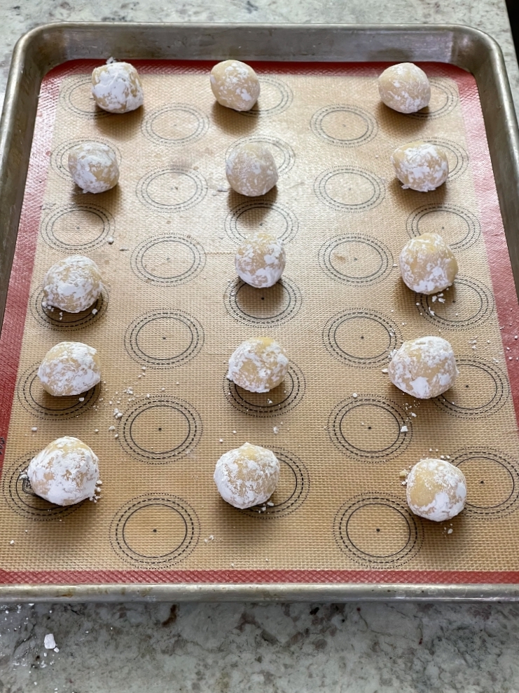 Simple Lemon Crinkle Cookies Recipe 15 lemon cookies ready to bake