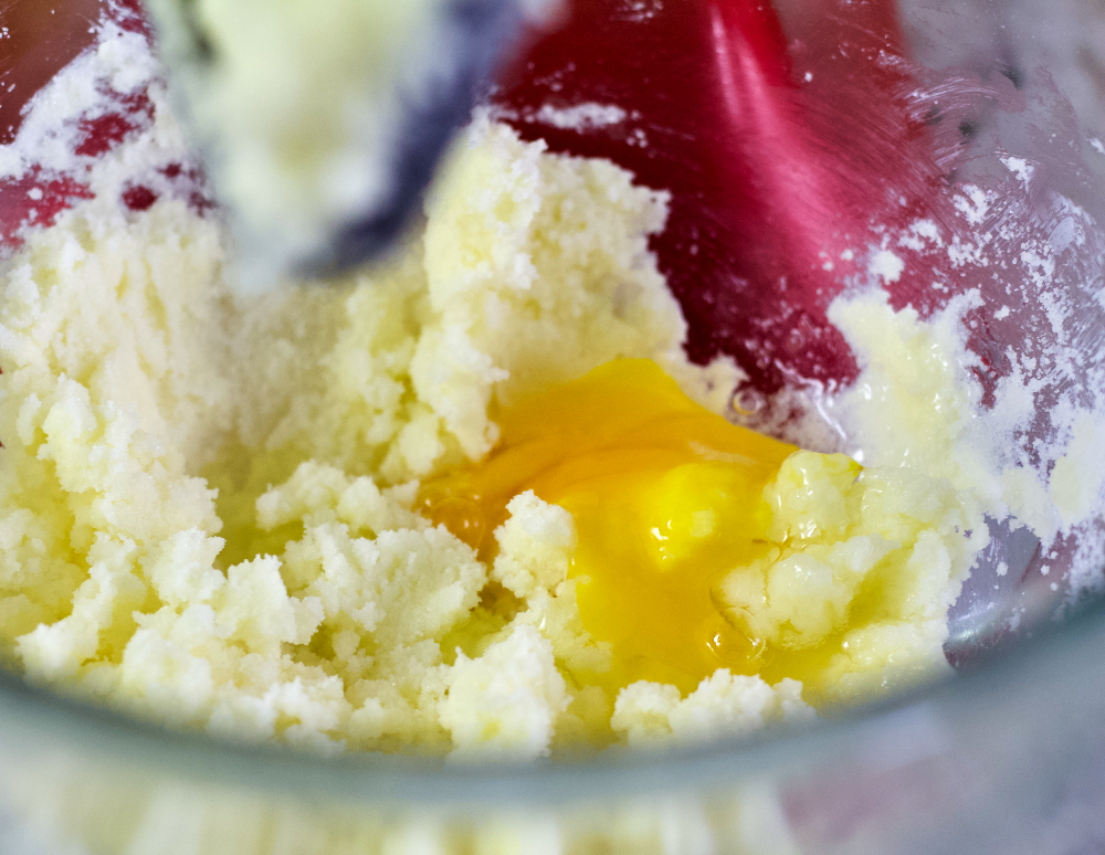 Simple Lemon Crinkle Cookies Recipe 13 mixing wet ingredients-lemon cookies