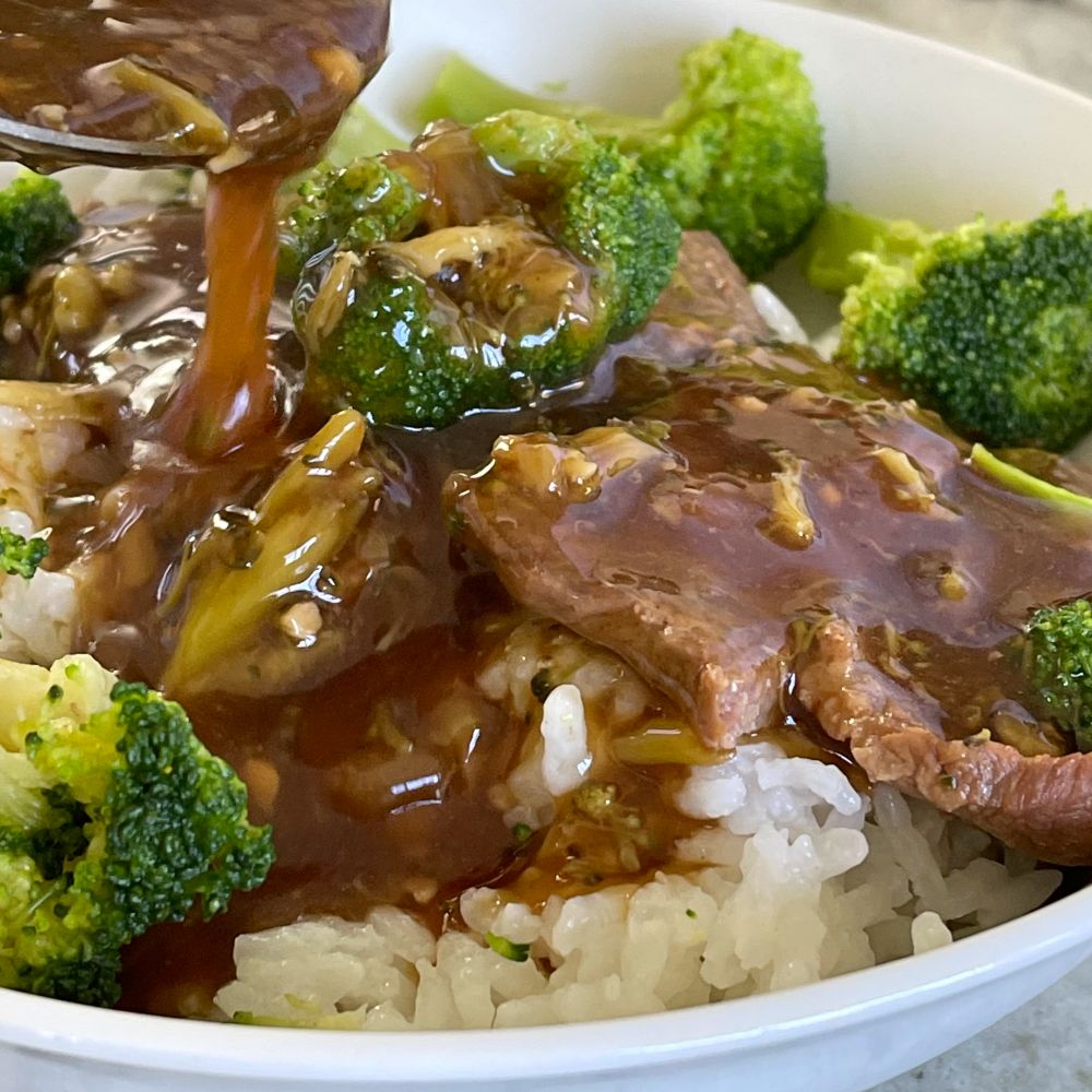 Asian beef and broccoli Instant pot dinner