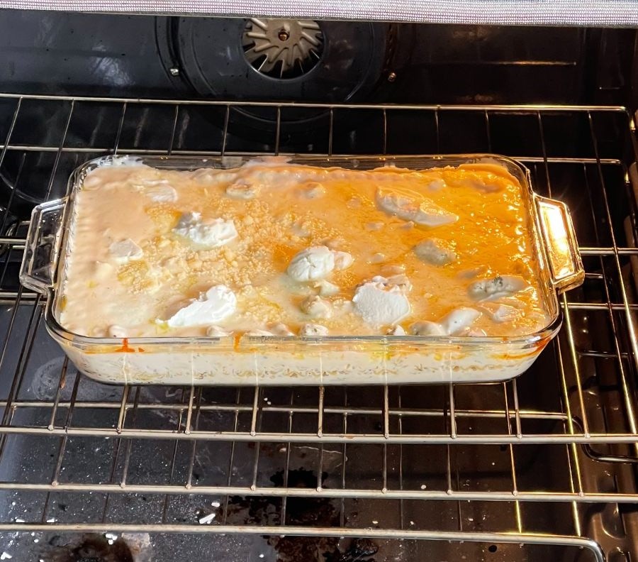 chicken lasagna browning