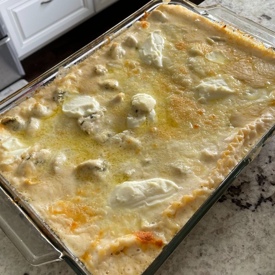 baked chicken lasagna