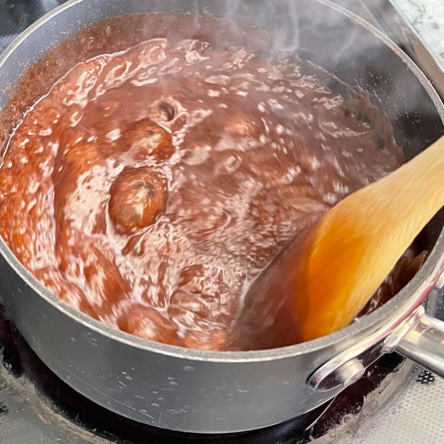 No Bake Cookies Recipe 11 bring the sauce to a boil