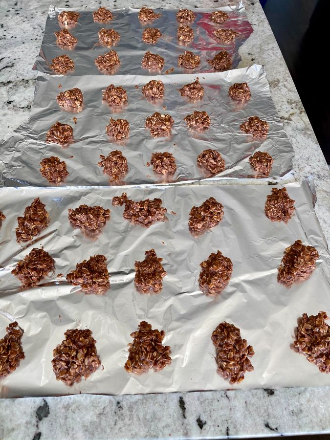 No Bake Cookies Recipe 16 no bake cookies cooling