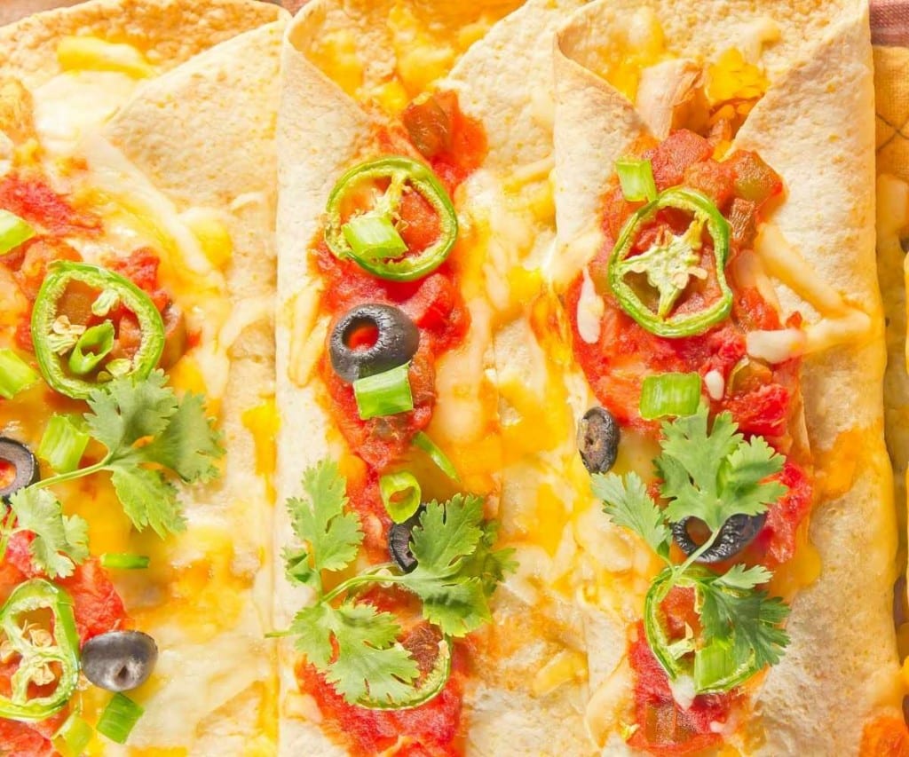 the rolled tortilla method