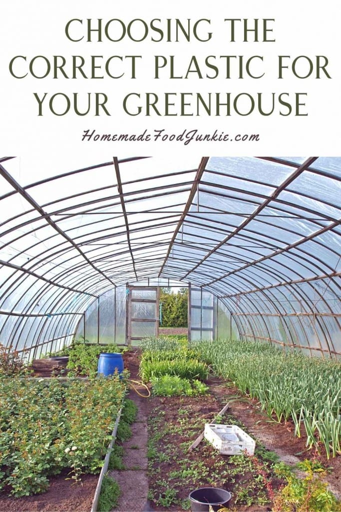 Choosing the correct plastic for your greenhouse-pin image