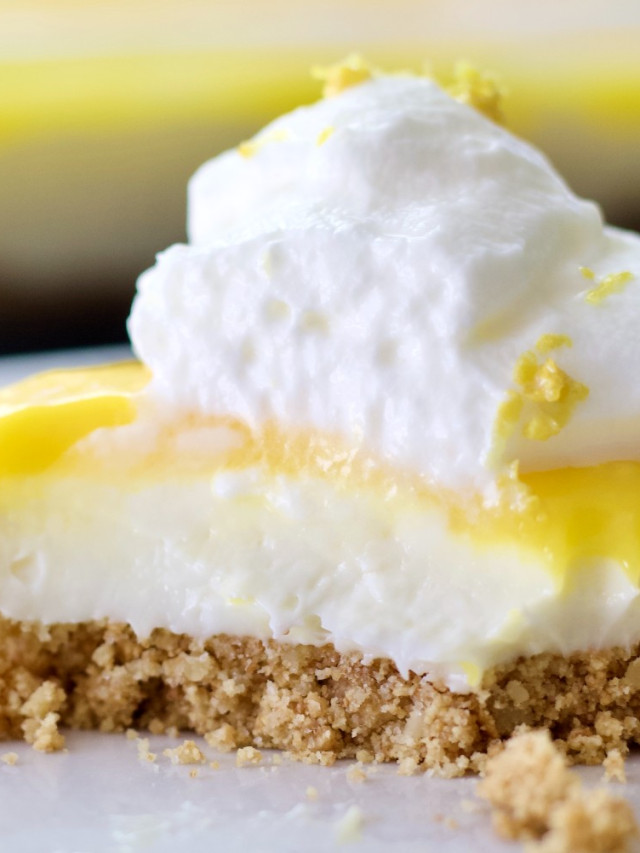 lemon cheesecake bars