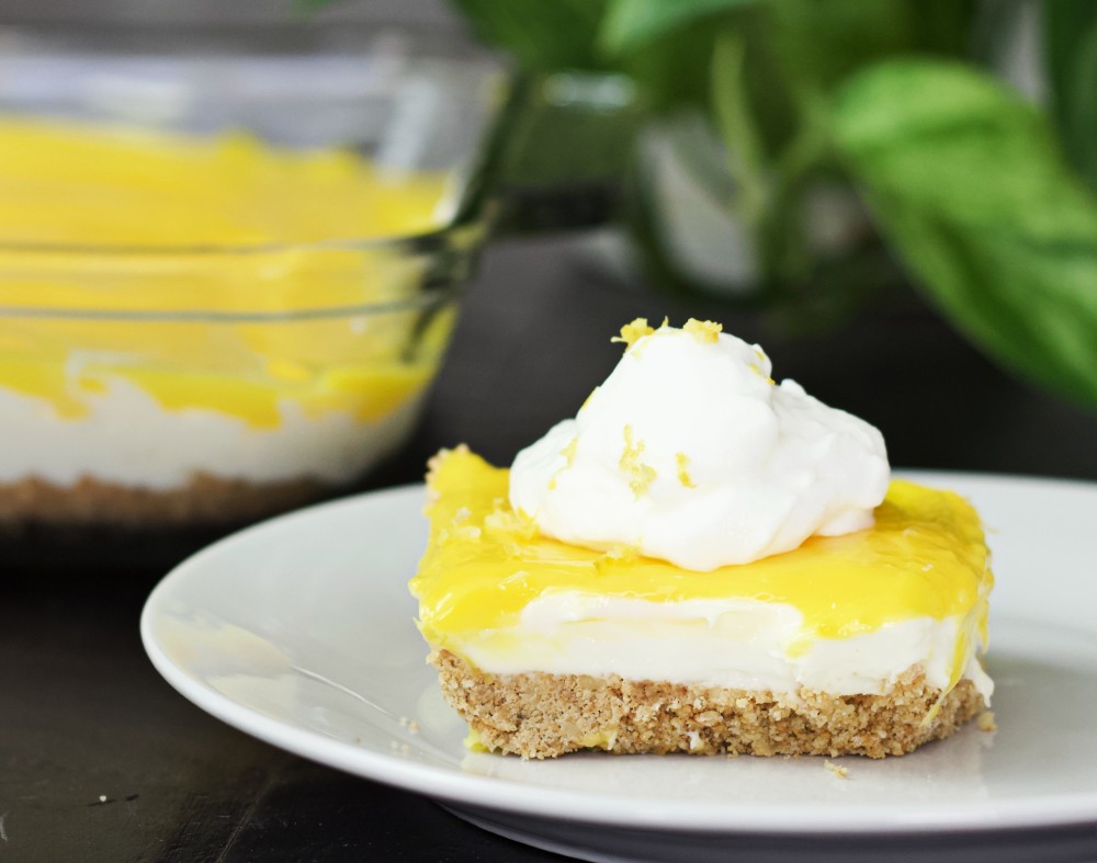 lemon cheesecake bars