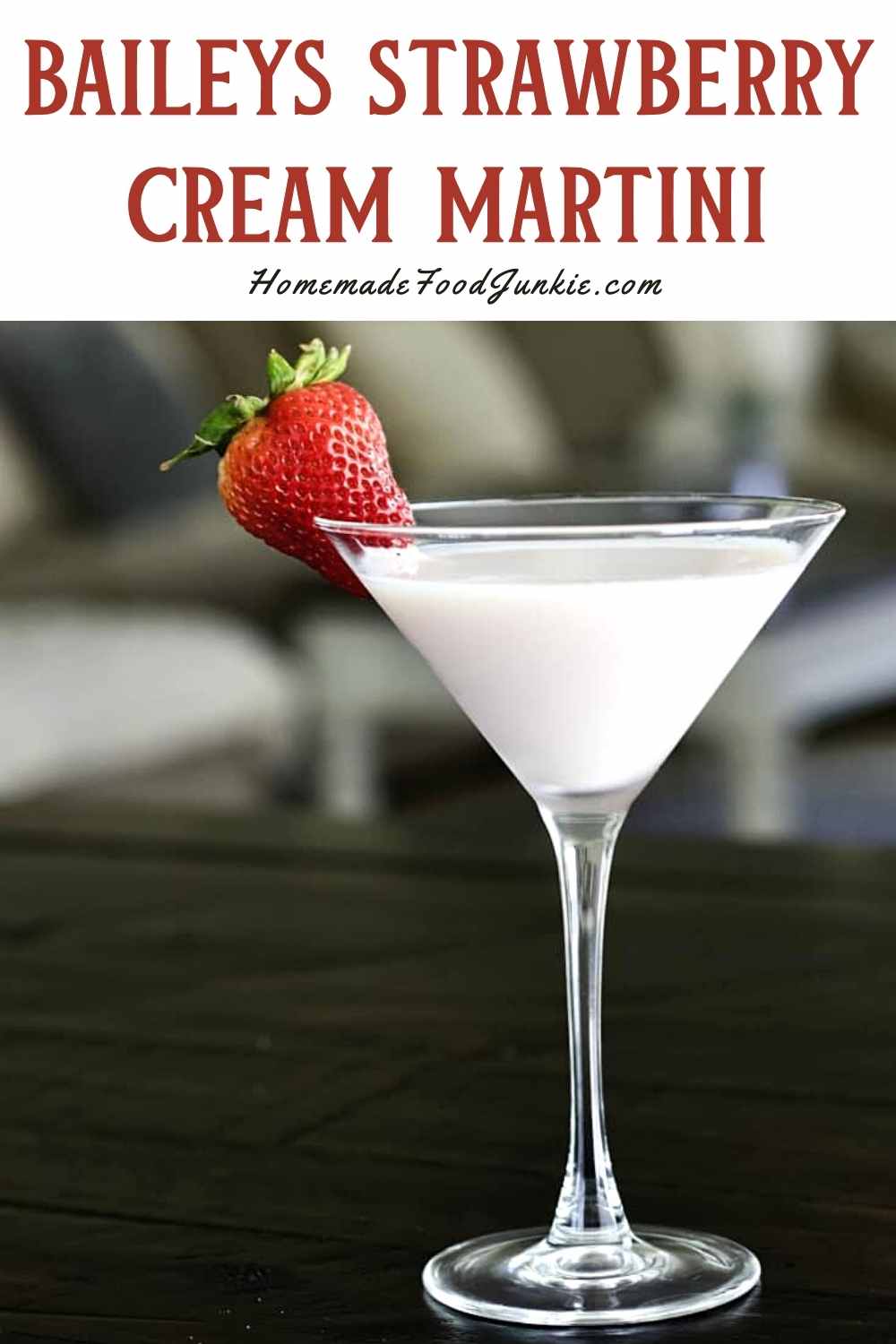Baileys strawberry cream martini-pin image