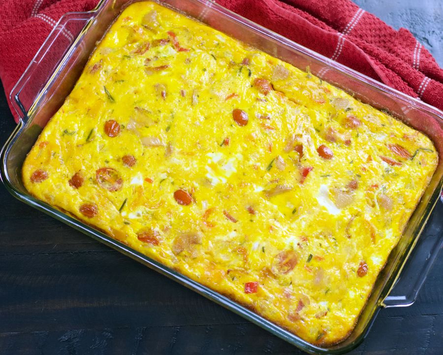 breakfast bacon frittata