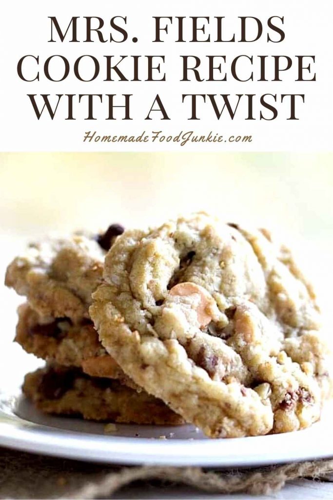 Mrs. Fields cookie recipe with a twist-pin image