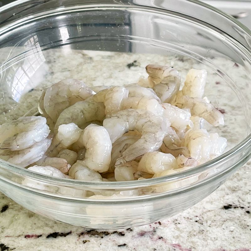 prepared shrimp