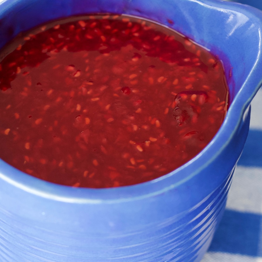 raspberry sauce