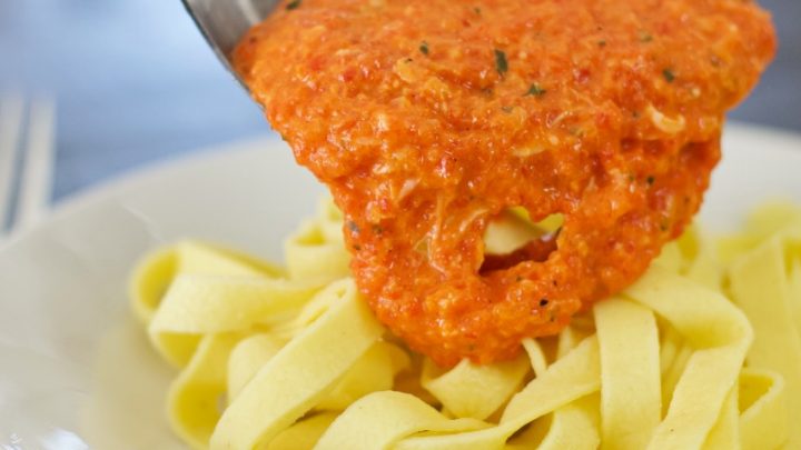 roasted red pepper sauce