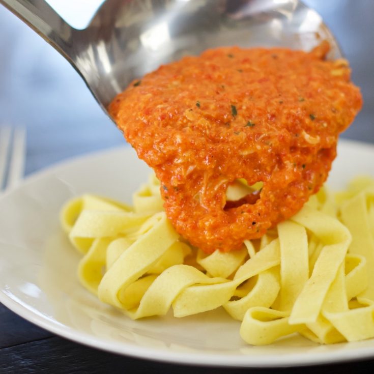 roasted red pepper sauce