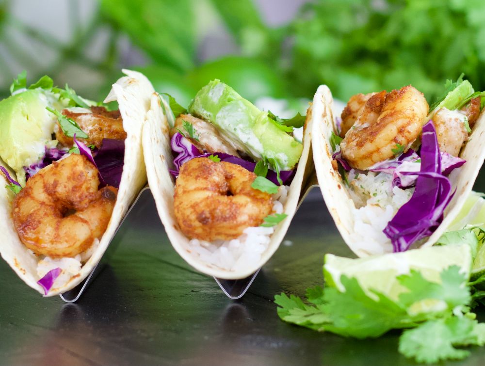 fried shrimp tacos