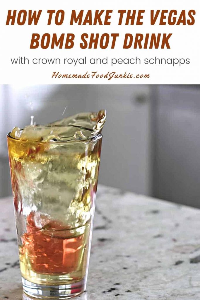 How to make the vegas bomb shot drink-pin image