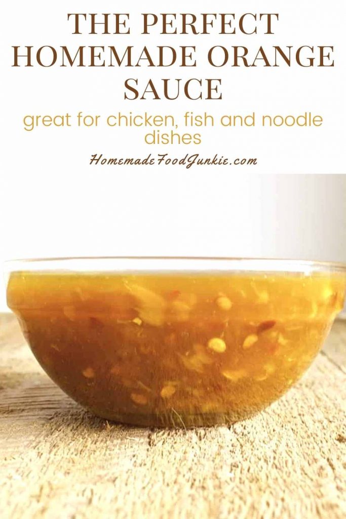 Easy Asian Orange Sauce Recipe 9 The perfect homemade orange sauce-pin image