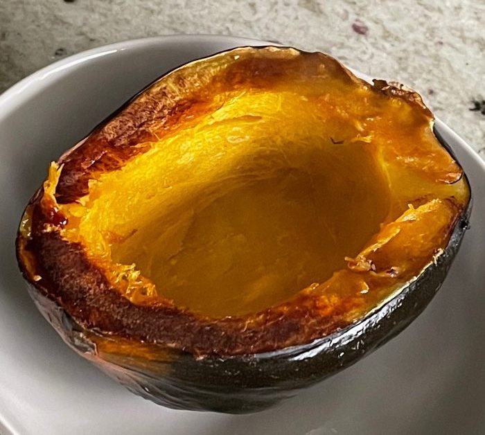 Baked acorn squash