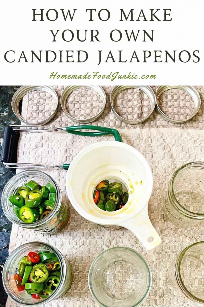 How to make your own candied jalapenos-pin image