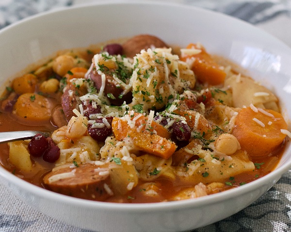 tortellini soup with sausage