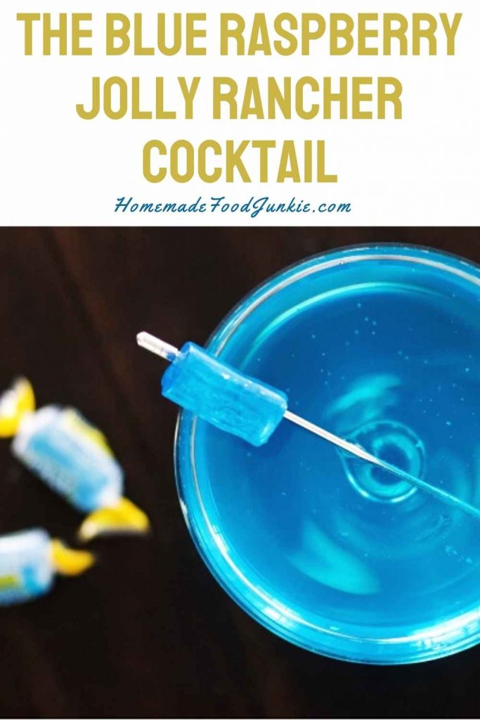 The blue raspberry jolly rancher cocktail-pin image