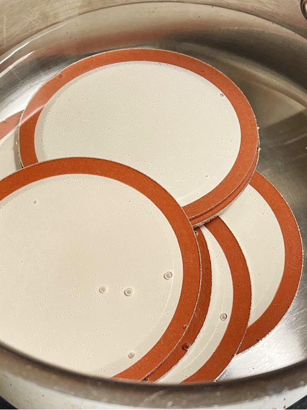 warming canning lids