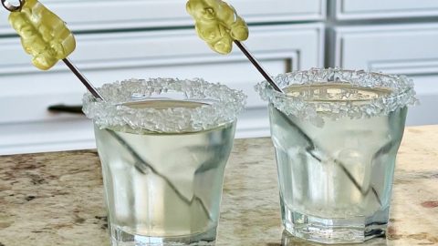 white gummy bear shots