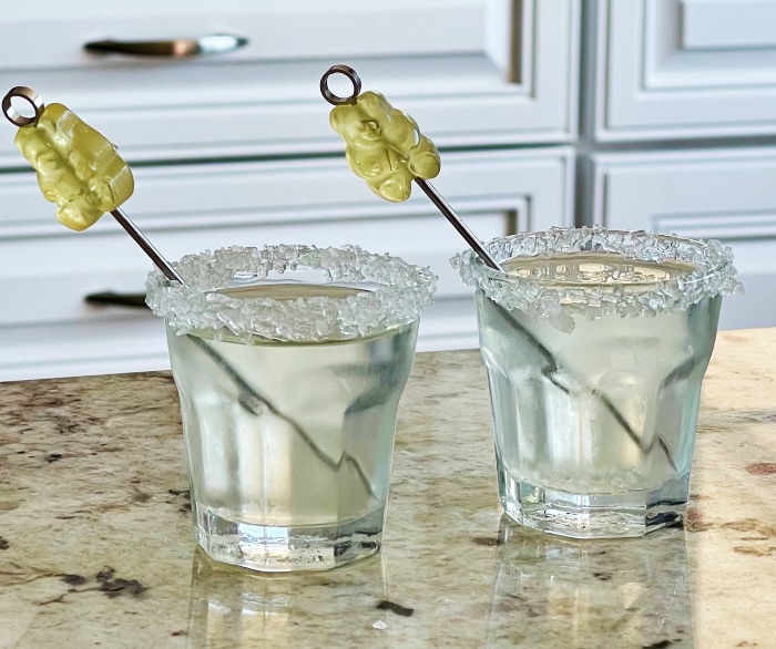 white gummy bear shots