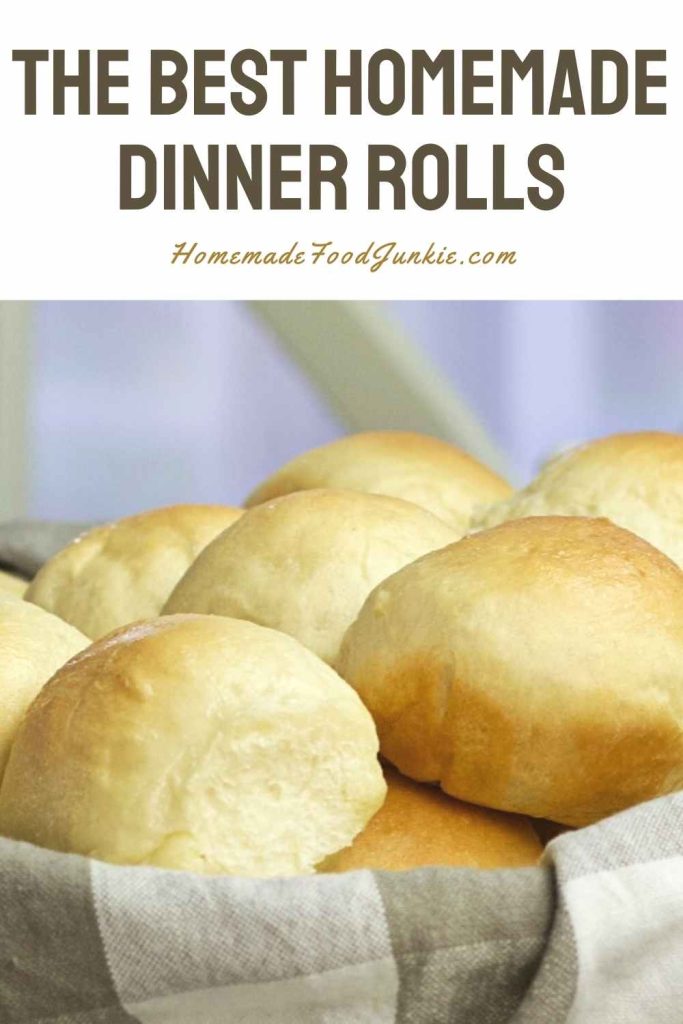 The best homemade dinner rolls-pin image