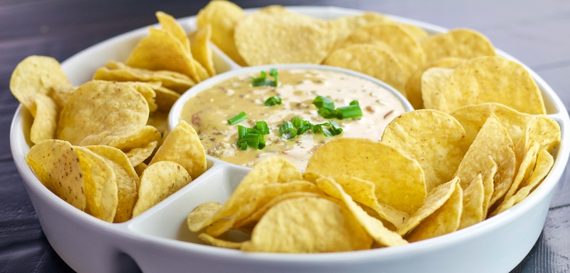 cheese dip tray