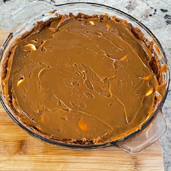 dolce de Leche layer-banoffee pie