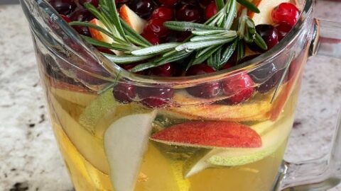 Christmas sangria
