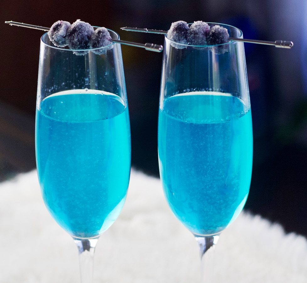icy winter vodka cocktail