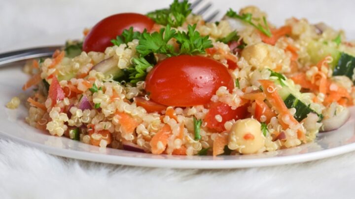 zesty quinoa salad