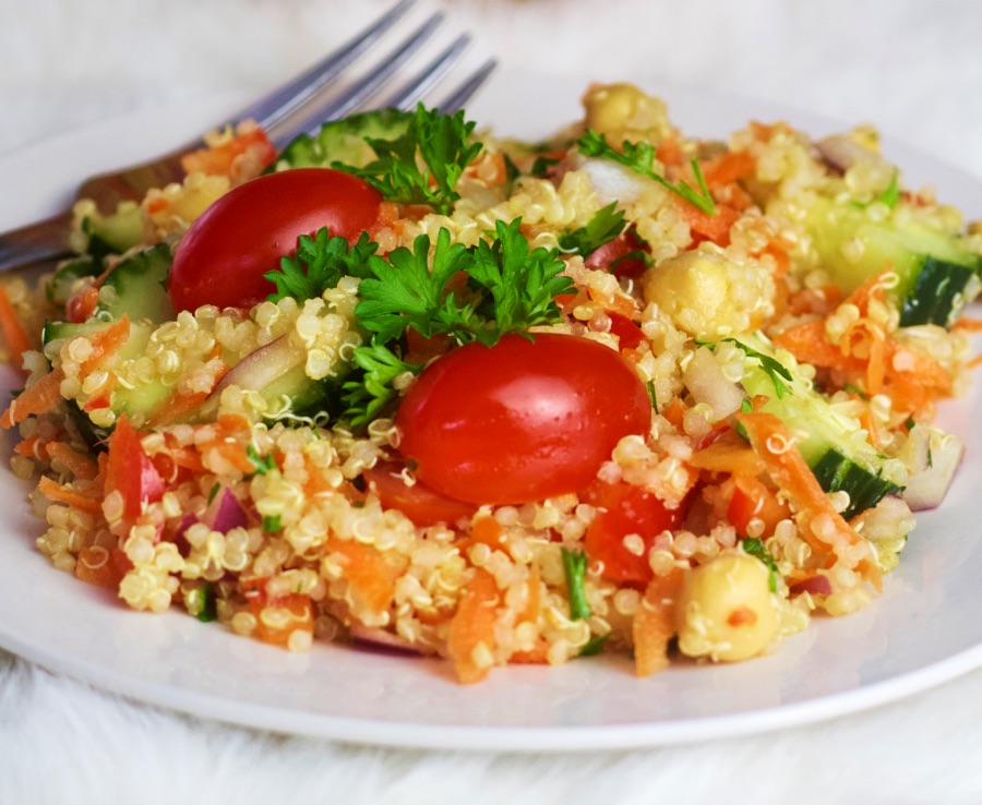 zesty quinoa salad