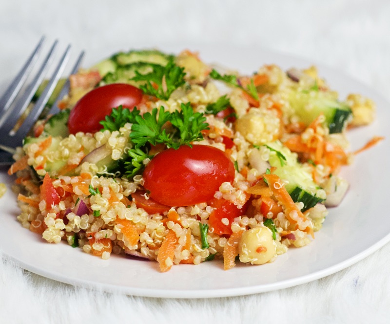 zesty quinoa salad