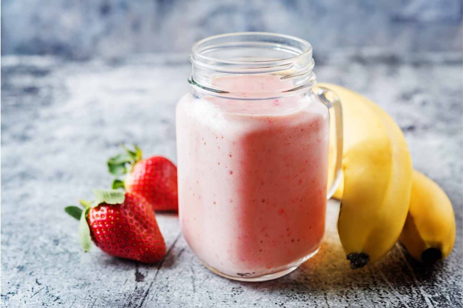 strawberry banana smoothie