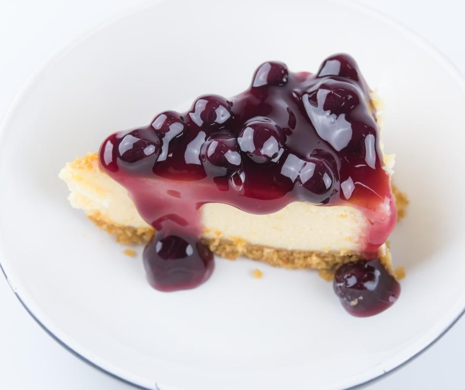 blueberry cheesecake