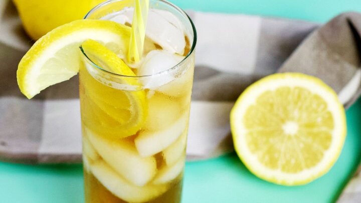 sweet tea and bourbon