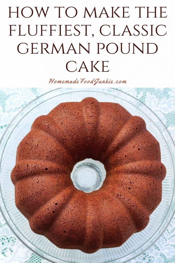 German's Chocolate Pound Cake 11 how to make the fluffiest, classic german pound cake-pin image