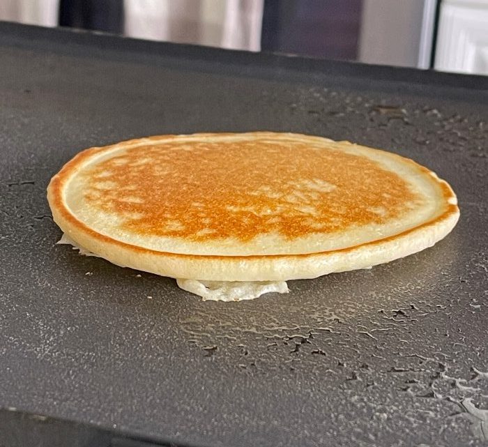 Discard Sourdough Pancakes 4 cooked Sourdough pancake