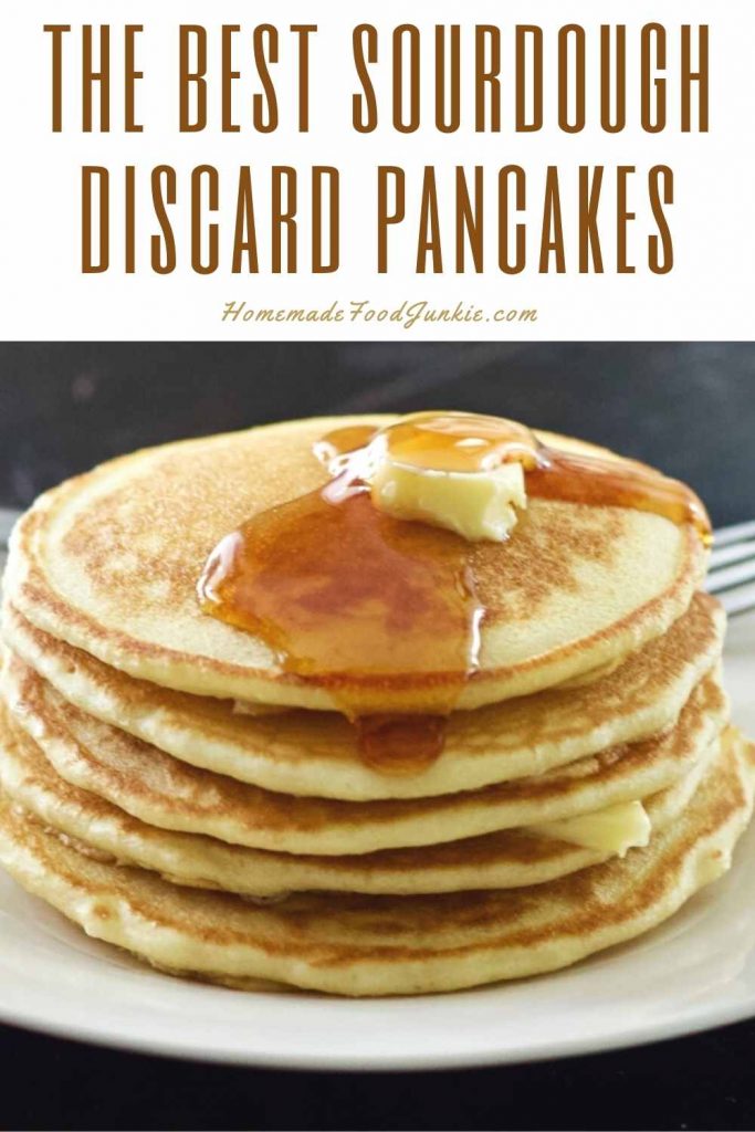 Discard Sourdough Pancakes 16 the best sourdough discard pancakes-pin image