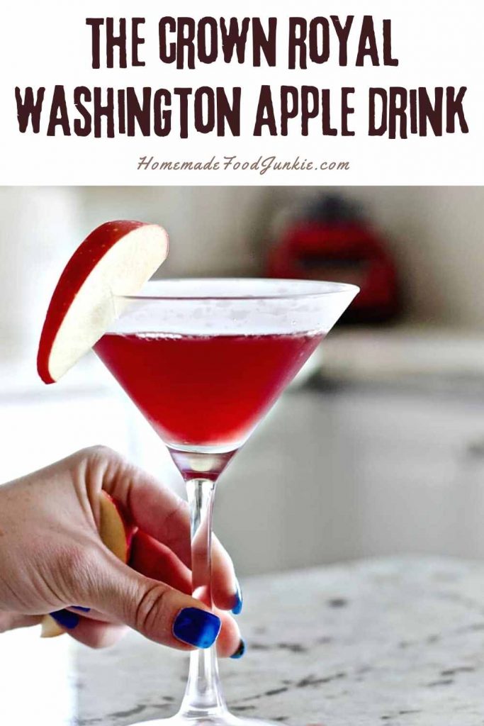 the crown royal washington apple drink -pin image